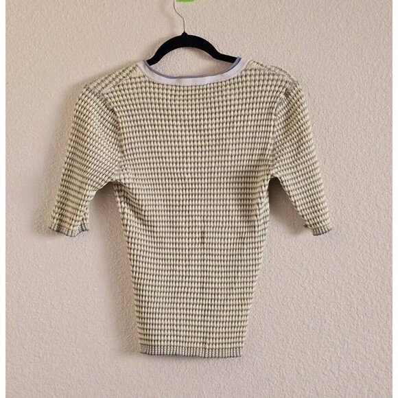 Veronica Beard Dany Ribbed Intarsia Scoop Neck Sweater Size Large As Seen on TV - Picture 5 of 9